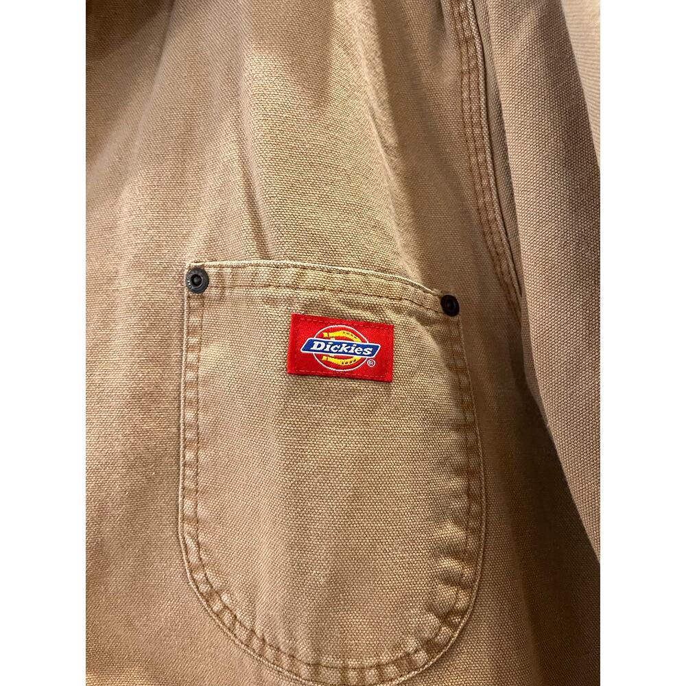 Vtg Dickies Barn Chore Jacket Blanket Lined Men XL Canvas Duck Tan Streetwear - Picture 15 of 15